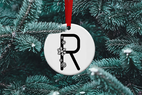 Snowflake SVG Letters, Alphabet SVG, 26 Letters SVG. SVG Elinorka 