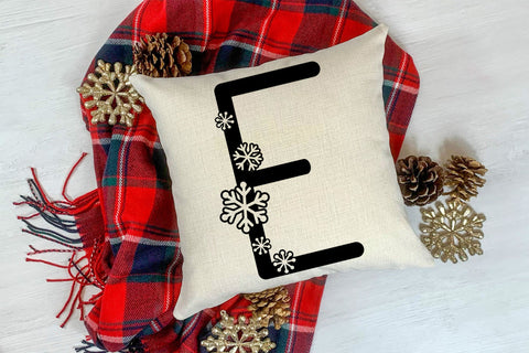 Snowflake SVG Letters, Alphabet SVG, 26 Letters SVG. SVG Elinorka 