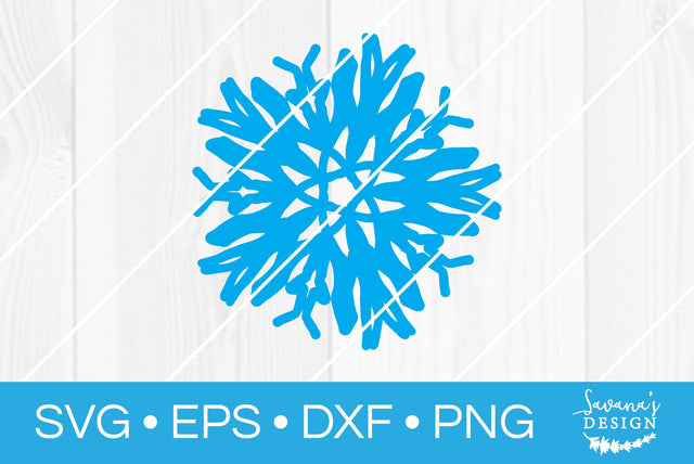 Snowflake SVG SavanasDesign 