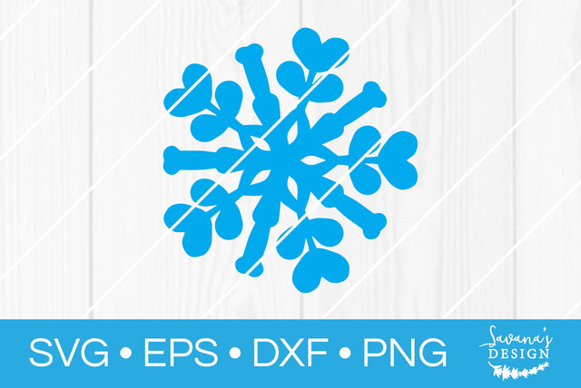 Snowflake SVG SavanasDesign 