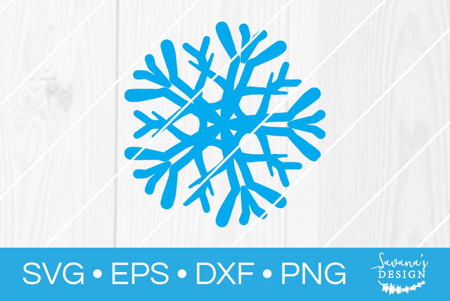 Snowflake SVG SavanasDesign 