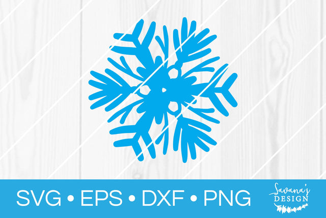 Snowflake SVG SavanasDesign 