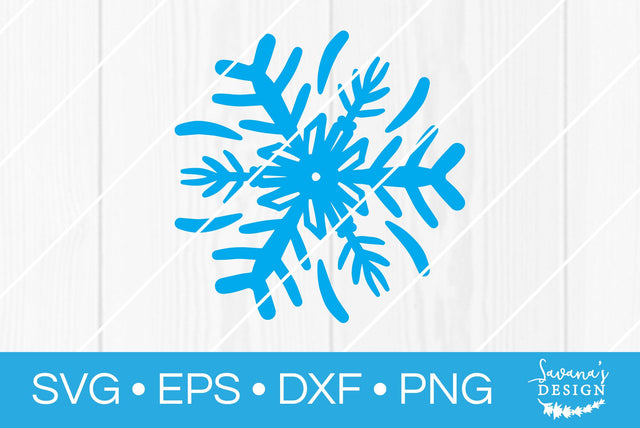 Snowflake SVG SavanasDesign 
