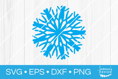 Snowflake SVG SavanasDesign 