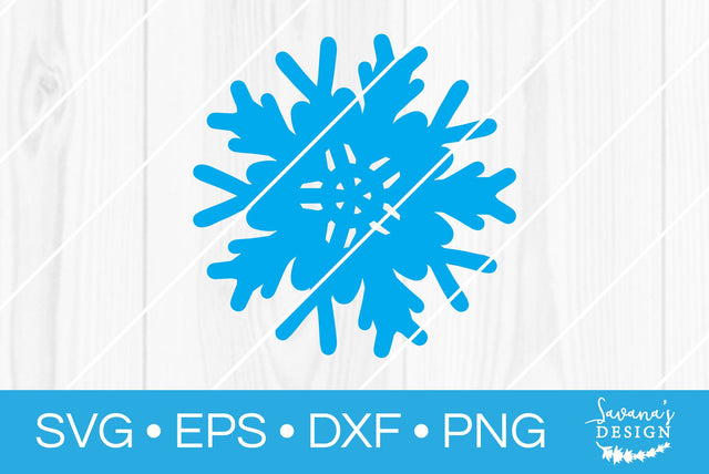 Snowflake SVG SavanasDesign 