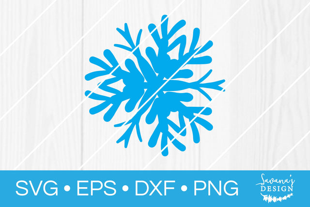 Snowflake SVG SavanasDesign 