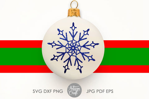 Snowflake SVG, snowflake clipart SVG Artisan Craft SVG 