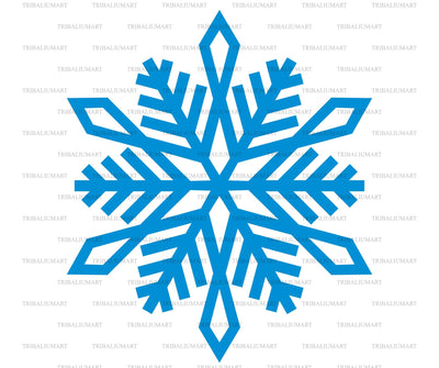 Snowflake SVG TribaliumArtSF 