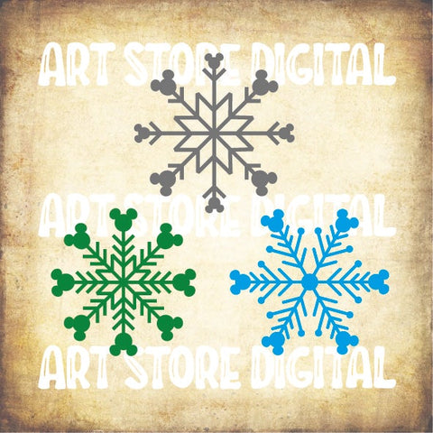 Snowflake Svg, Winter Svg SVG Artstoredigital 