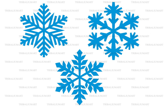 Snowflakes SVG TribaliumArtSF 
