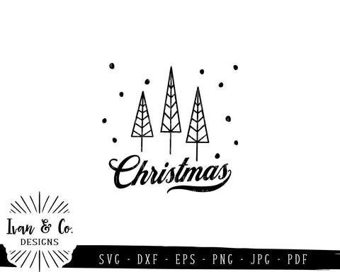 Snowing Christmas SVG Files | Christmas Tree | Christmas | Holidays | Winter SVG (834780785) SVG Ivan & Co. Designs 
