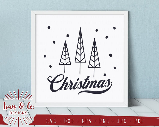 Snowing Christmas SVG Files | Christmas Tree | Christmas | Holidays | Winter SVG (834780785) SVG Ivan & Co. Designs 
