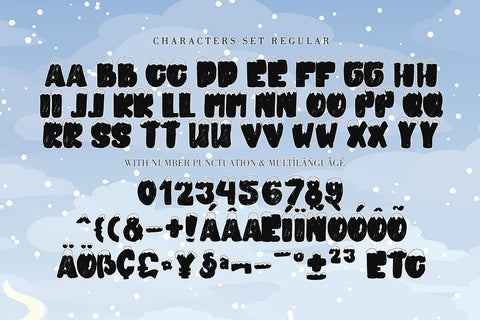 SNOWKY BRUSH Font Letterara