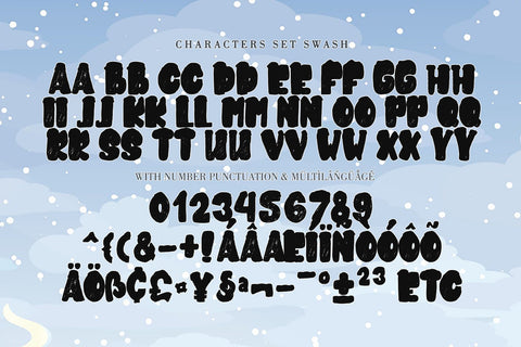 SNOWKY BRUSH Font Letterara