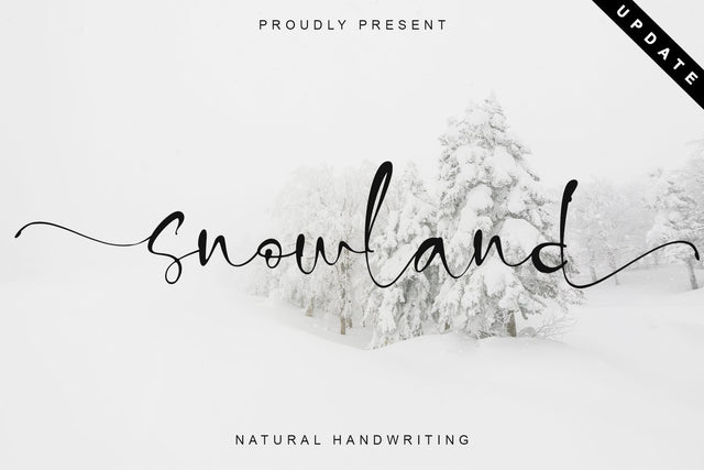 snowland Font Letterara 