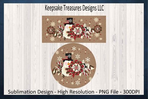Snowman 11oz Mug Wrap, Winter Mug and Coaster Set, Christmas Mug Design, PNG Sublimation Mug Wrap, PNG Coaster Template, Digital Download Sublimation Keepsake Treasures Designs LLC. 