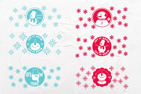 Snowman Can Glass Wtap SVG. Snowman 16 OZ Can Glass SVG Olga Terlyanskaya 