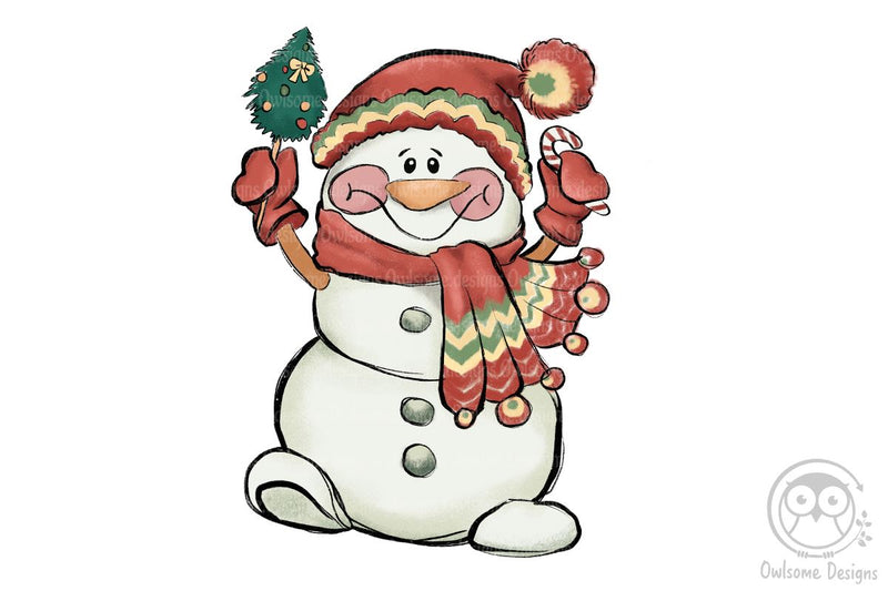 Snowman Christmas Sublimation Sublimation LAM HOANG THUY 
