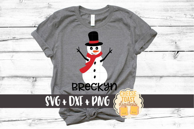 Snowman - Christmas SVG Files SVG Cheese Toast Digitals 