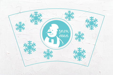 Snowman Cold Cup 24 OZ SVG. Snowman Cold Cup Bundle SVG SVG Olga Terlyanskaya 
