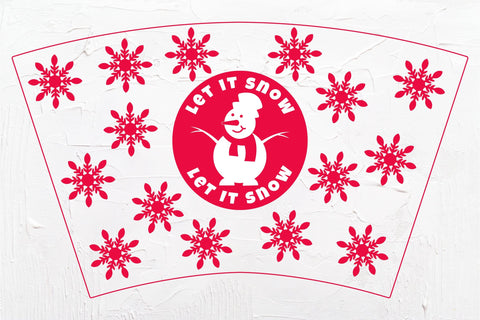 Snowman Cold Cup 24 OZ SVG. Snowman Cold Cup Bundle SVG SVG Olga Terlyanskaya 