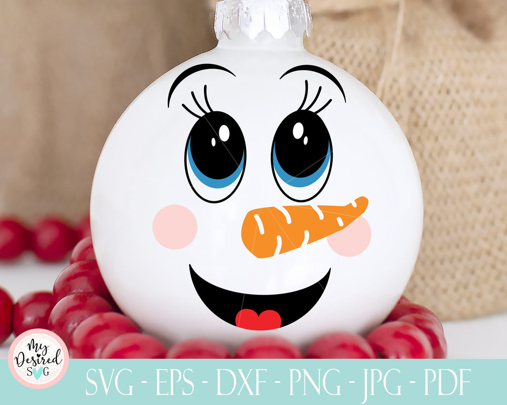 Snowman face SVG Bundle Cutting file Snowman Face Png, Snowman clipart ...
