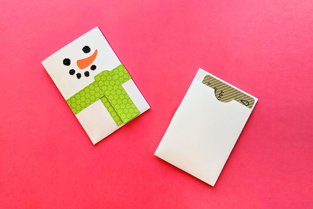 Snowman Gift Card Holder SVG SVG Risa Rocks It 