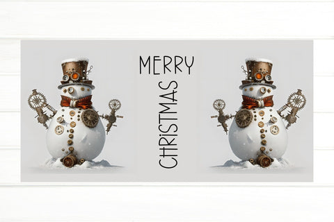 Snowman Mug Bundle. Steam Punk Christmas Sublimation Sublimation Olga Terlyanskaya 
