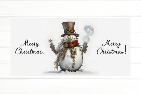 Snowman Mug Bundle. Steam Punk Christmas Sublimation Sublimation Olga Terlyanskaya 