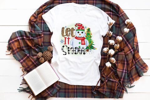 Snowman PNG Sublimation Bundle Sublimation CraftLabSVG 