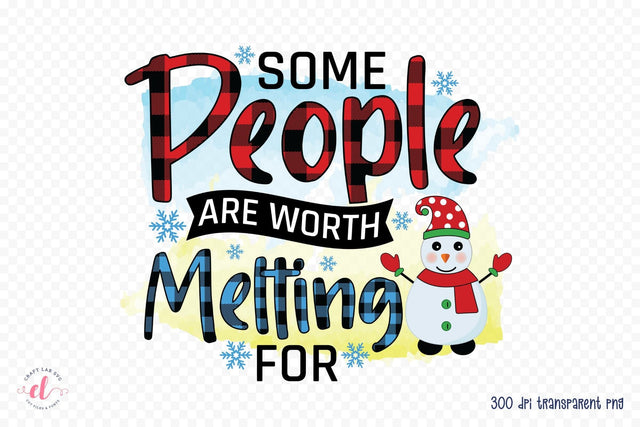 Snowman Quote PNG Sublimation Design Sublimation CraftLabSVG 