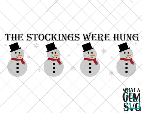 Snowman Stocking Holder SVG | Christmas Stocking Holder SVG | Snowman Stocking Hanger svg | Christmas SVG | Christmas Stockings | Winter svg SVG What A Gem SVG 