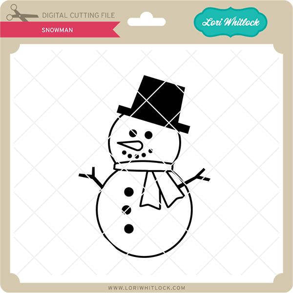 Snowman SVG Lori Whitlock 