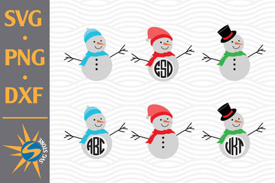 Snowman SVG, PNG, DXF Digital Files Include SVG SVGStoreShop 