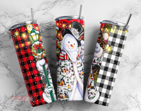 Snowman Tumbler, Merry Christmas Tumbler, Christmas Png, Merry christmas Gift, Skinny Tumbler wrap 20 oz PNG, Digital download, Sublimation Sublimation CaldwellArt 
