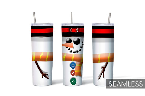 Snowman Tumbler Sublimation Sublimation SvgOcean 