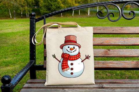 Snowman Watercolor Sublimation Clipart Bundle Sublimation Regulrcrative 
