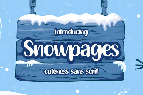 Snowpages Font Abo Daniel Studio 