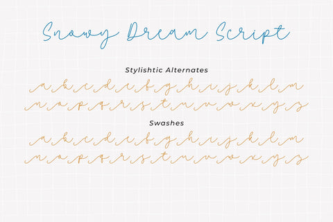 Snowy Dream Font Madatype Studio 