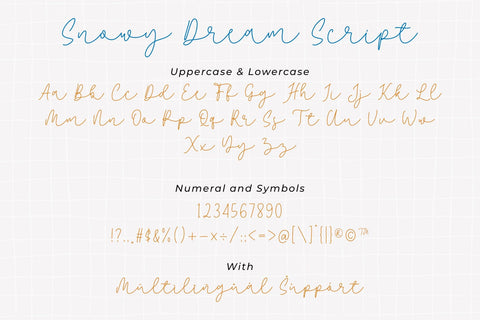 Snowy Dream Font Madatype Studio 
