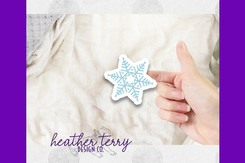 Snowy Elements Winter Glitter Sublimation PNG Bundle Sublimation Heather Terry Design Co. 