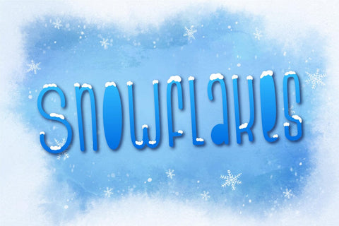 Snowy Vacation Font Madatype Studio 