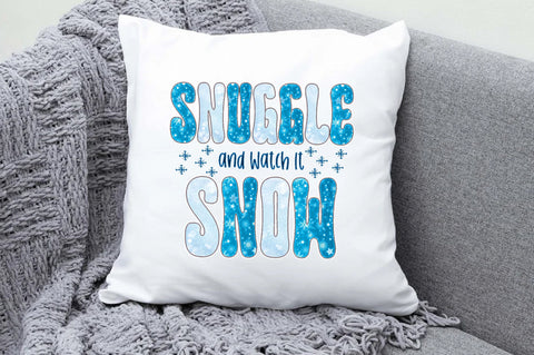 Snuggle and Watch It Snow Sublimation Sublimation Jagonath Roy 
