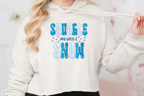 Snuggle and Watch It Snow Sublimation Sublimation Jagonath Roy 