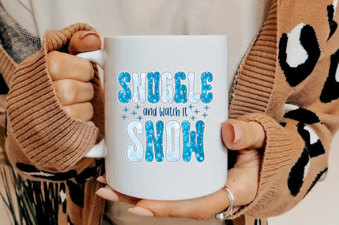 Snuggle and Watch It Snow Sublimation Sublimation Jagonath Roy 
