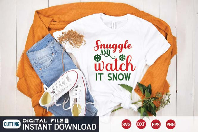 snuggle and watch it snow svg SVG designer krishna 