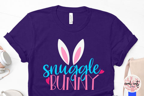 Snuggle bunny – Easter SVG EPS DXF PNG Cutting Files SVG CoralCutsSVG 