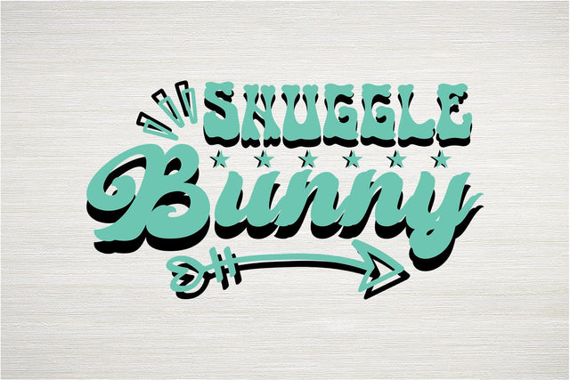 Snuggle Bunny Retro SVG SVG MStudio 