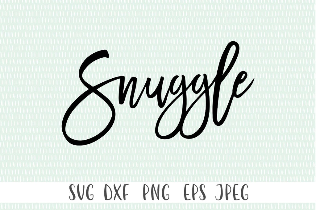 Snuggle SVG - So Fontsy