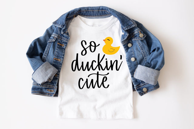 So Duckin Cute SVG SVG Gardenias Art Shop 